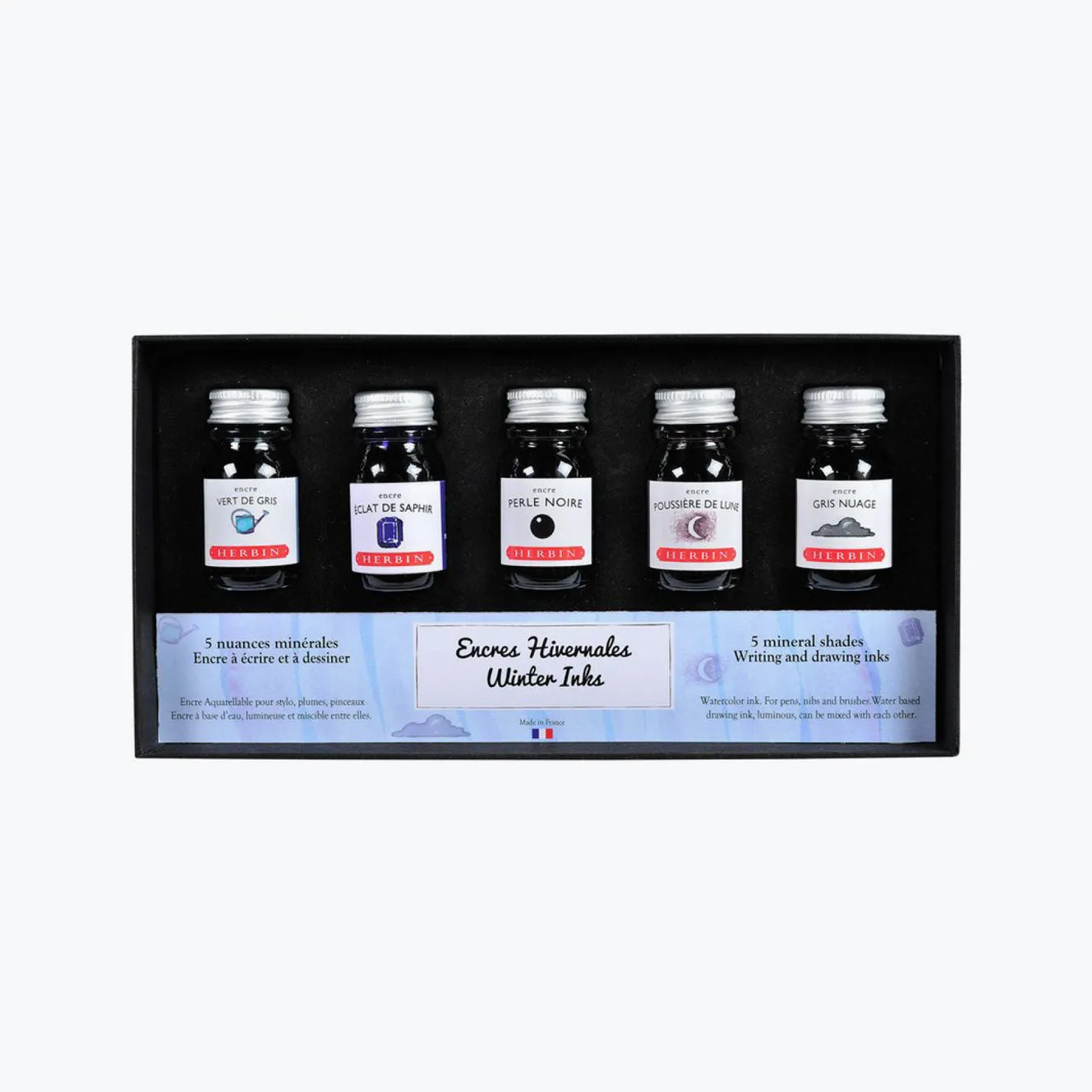 Herbin - Fountain Pen Ink - Seasonal Set - Winter
