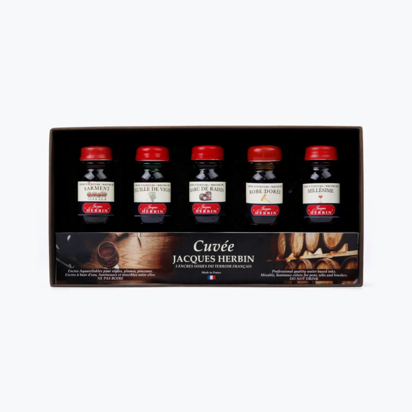 Herbin - Fountain Pen Ink - Set of 5 - Cuve