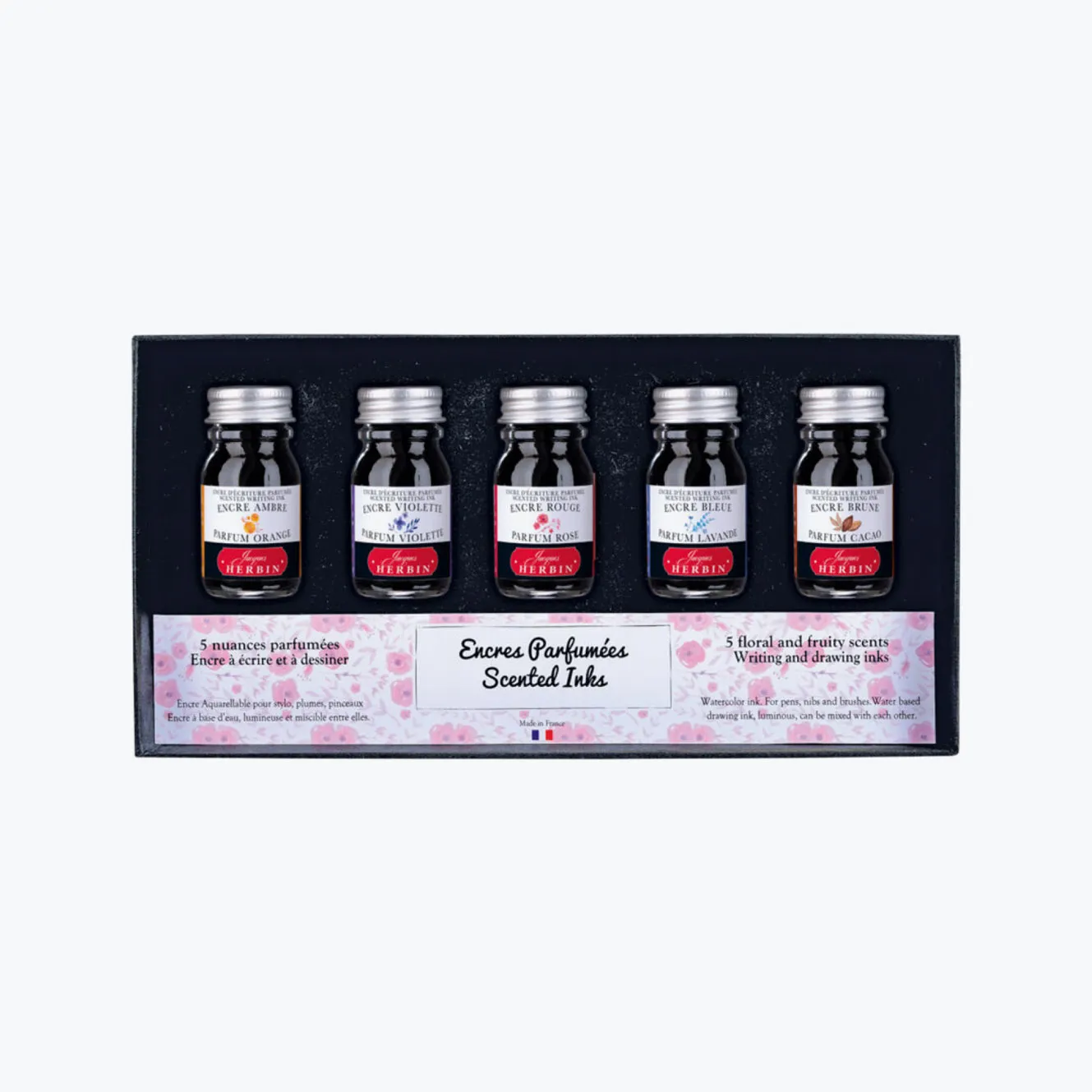 Herbin - Fountain Pen Ink - Set of 5 - Encres Parfumes