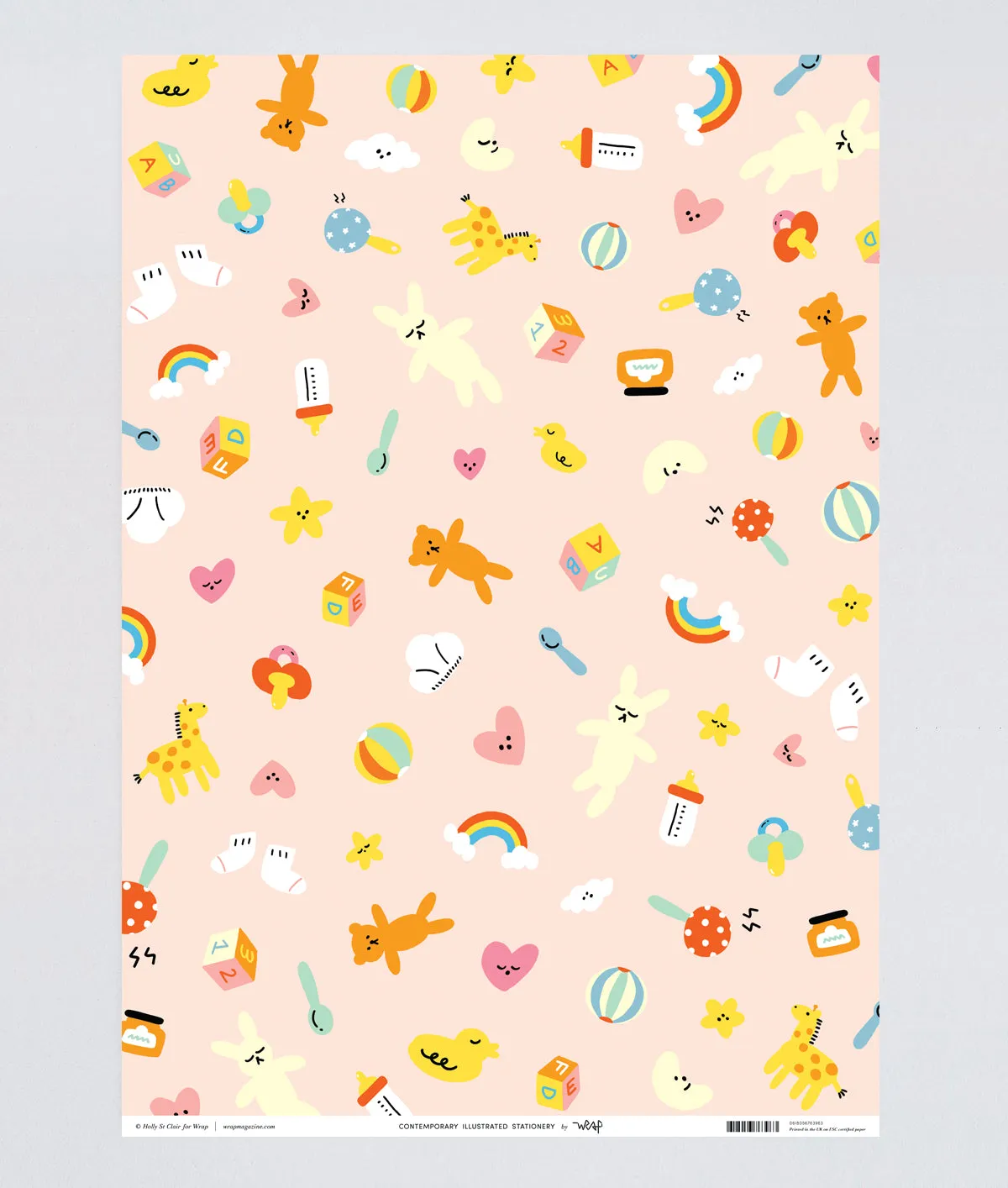 Hey Baby Gift Wrap