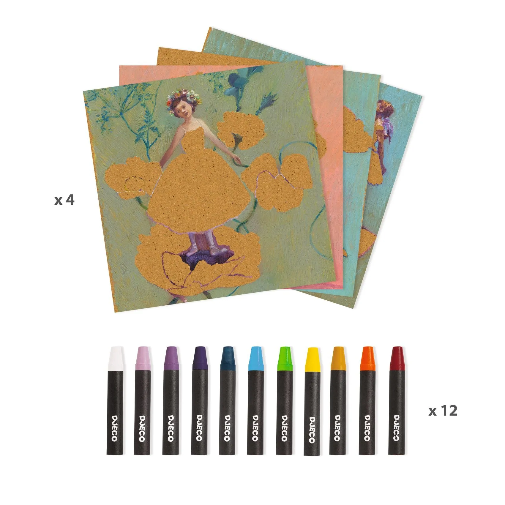 Inspired By Dancers Pastels