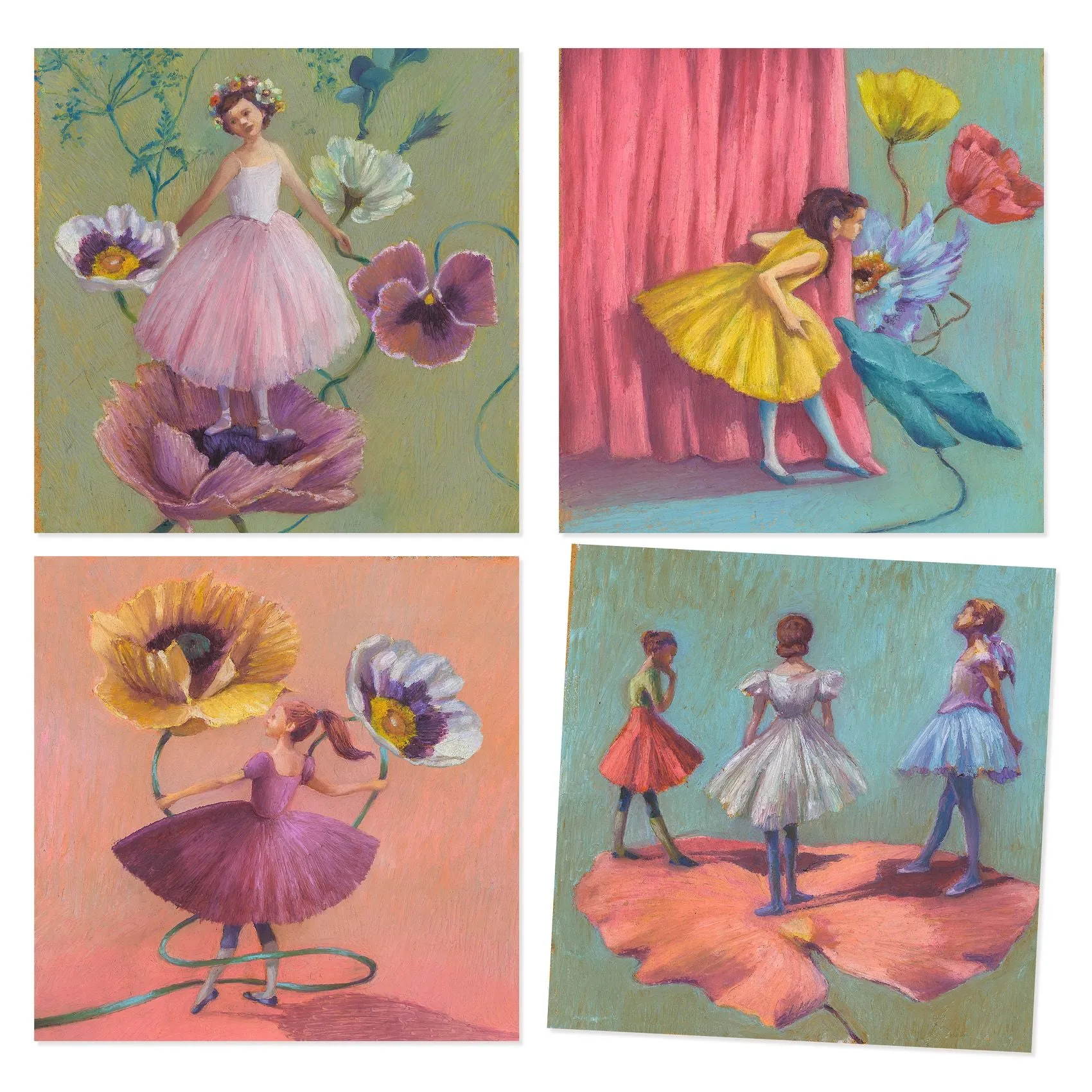 Inspired By Dancers Pastels