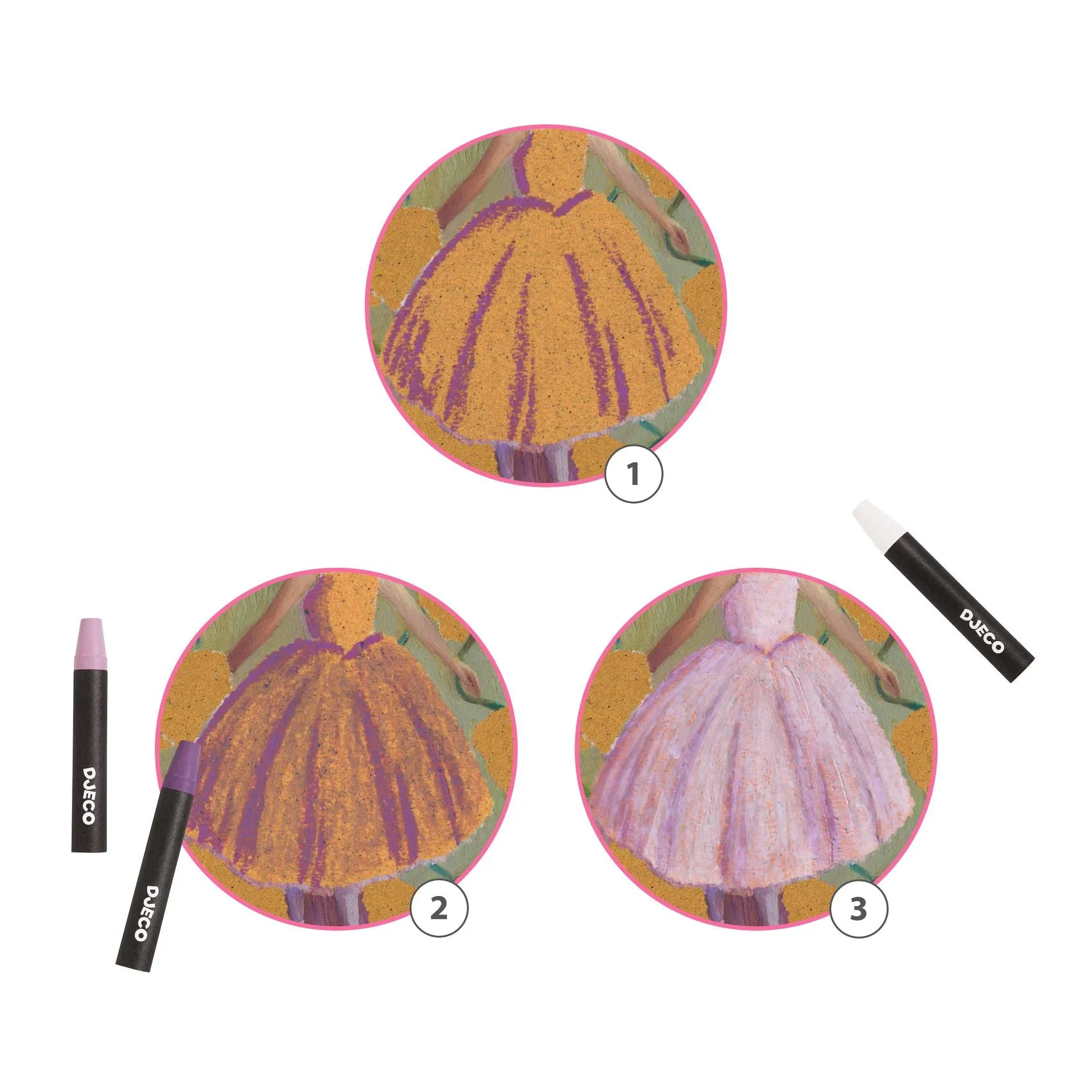 Inspired By Dancers Pastels
