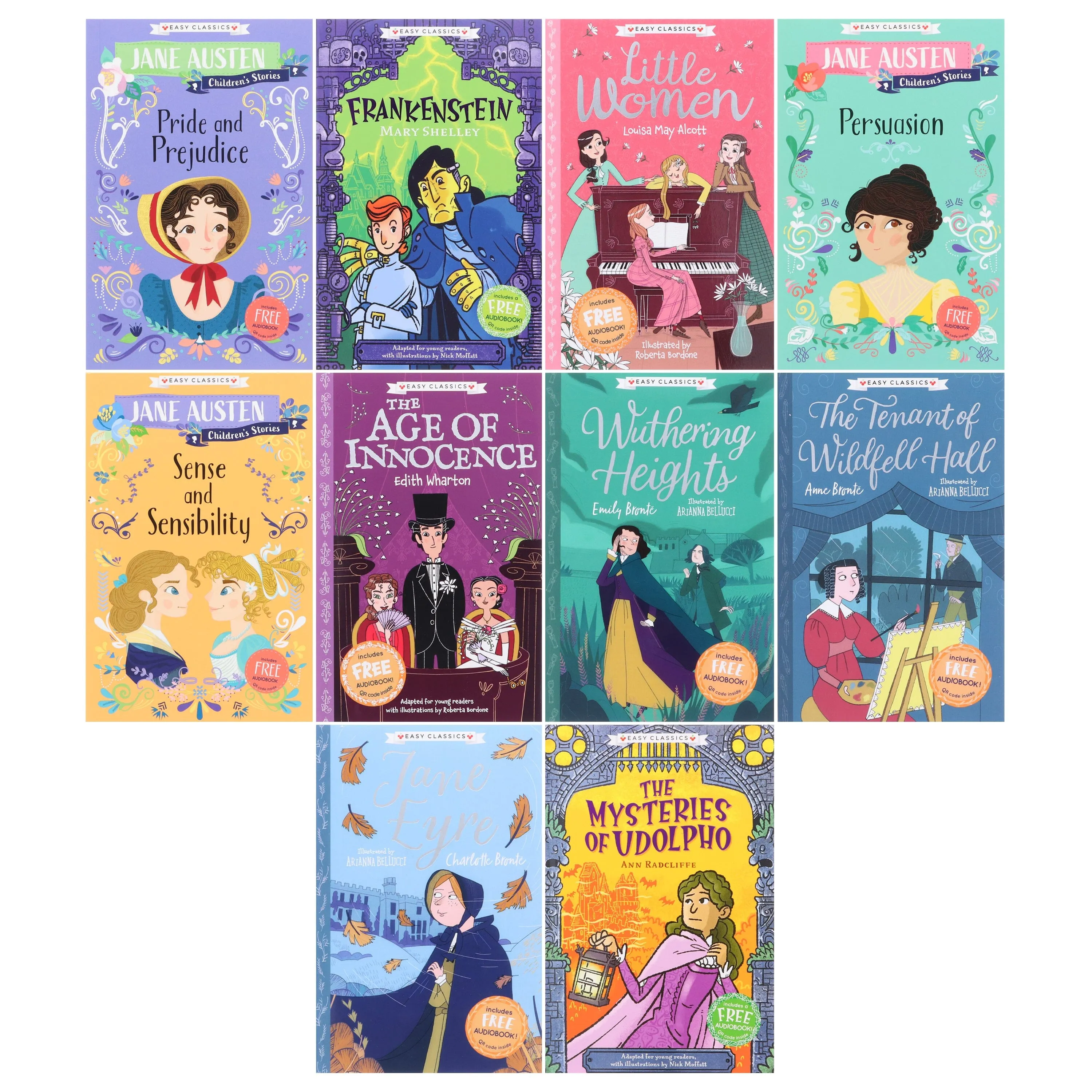 International Women's Day Special: Easy Classics By Sweet Cherry Publishing 10 Books Collection Set - Age 7-11 - Paperback