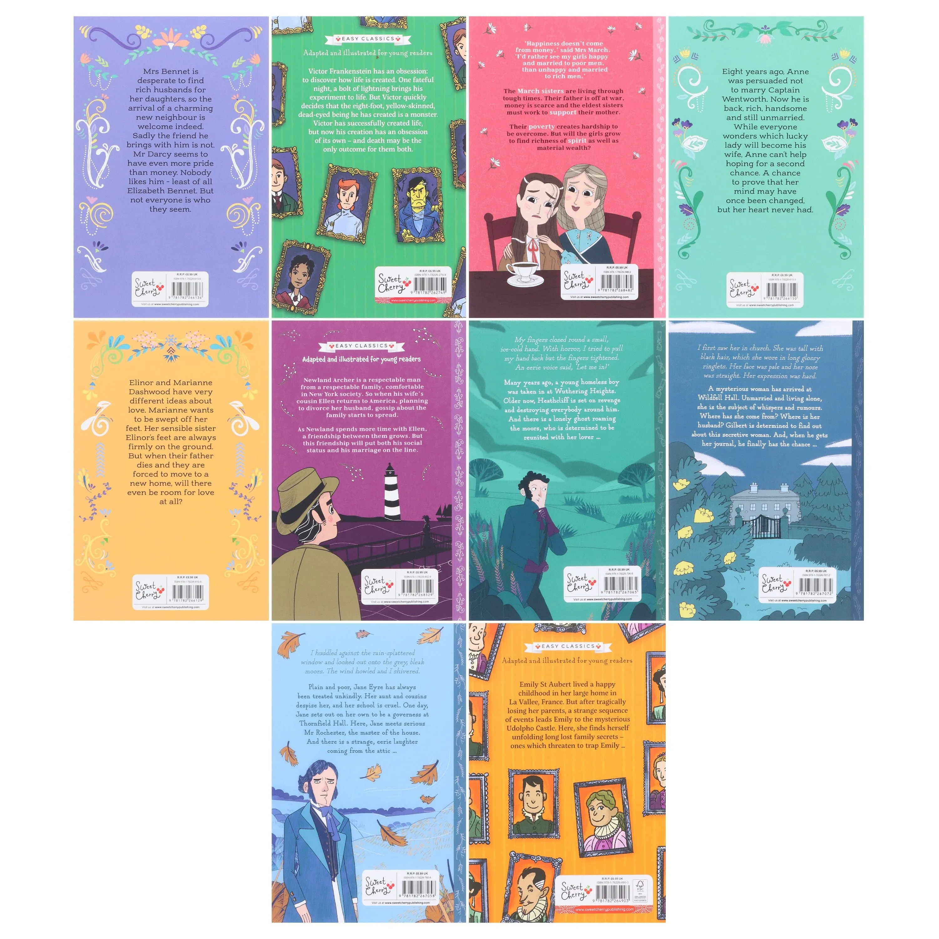 International Women's Day Special: Easy Classics By Sweet Cherry Publishing 10 Books Collection Set - Age 7-11 - Paperback