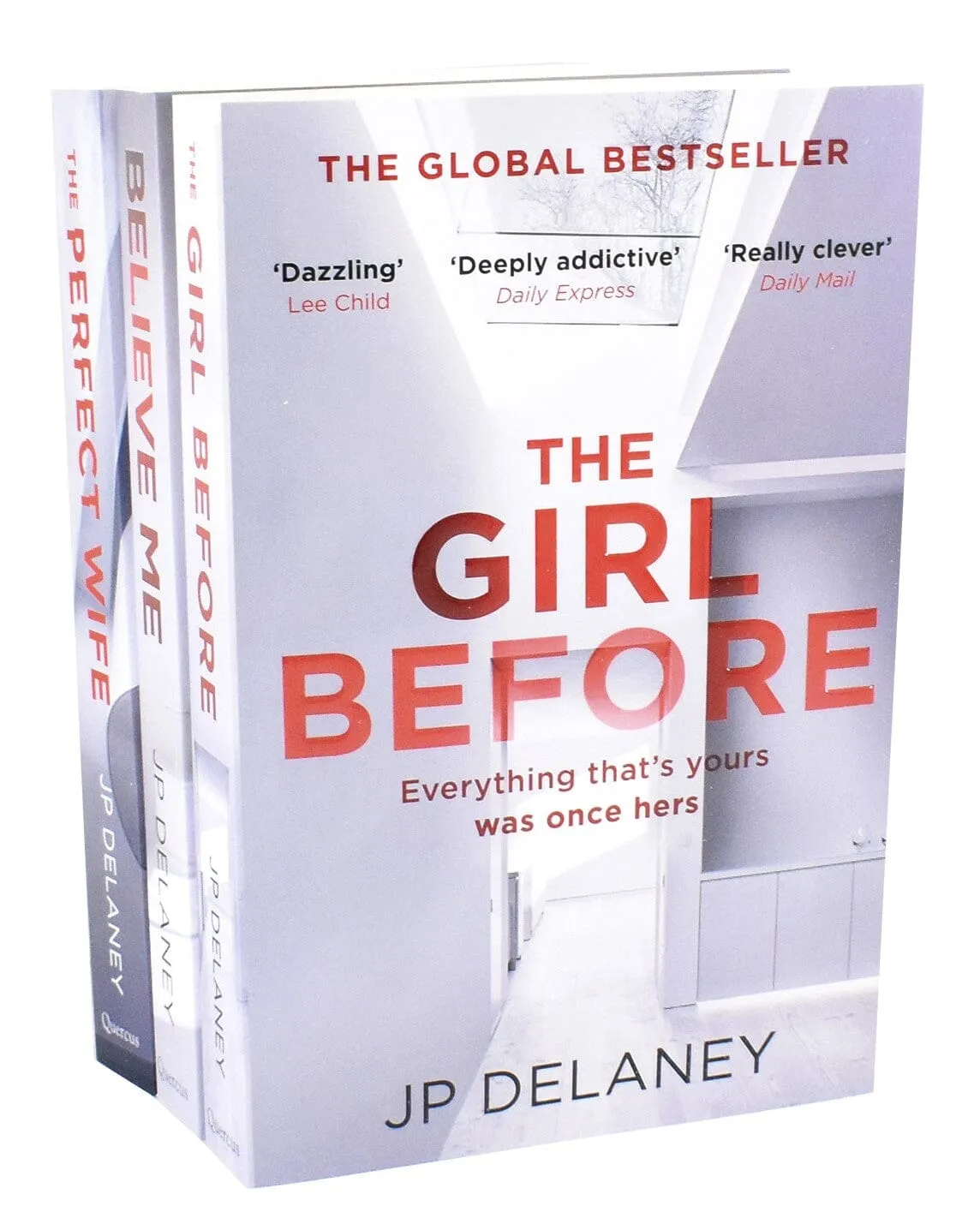 JP Delaney 3 Books Collection Set (The Girl Before, Believe Me & The Perfect Wife) - Fiction - Paperback