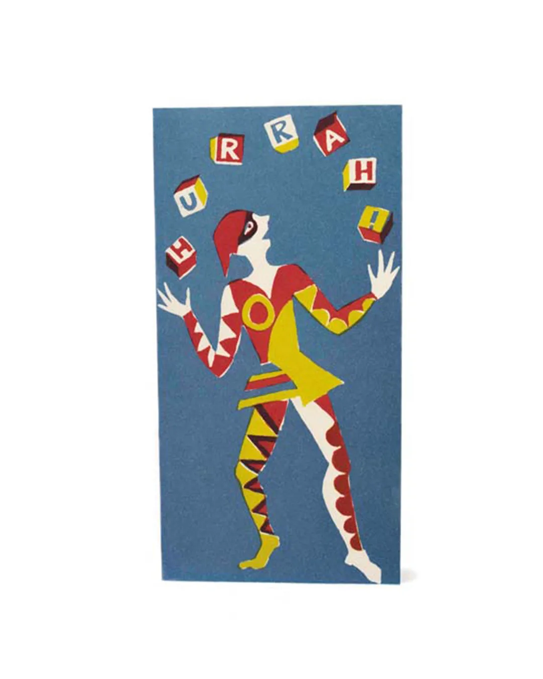 Juggler Hurrah Long Card