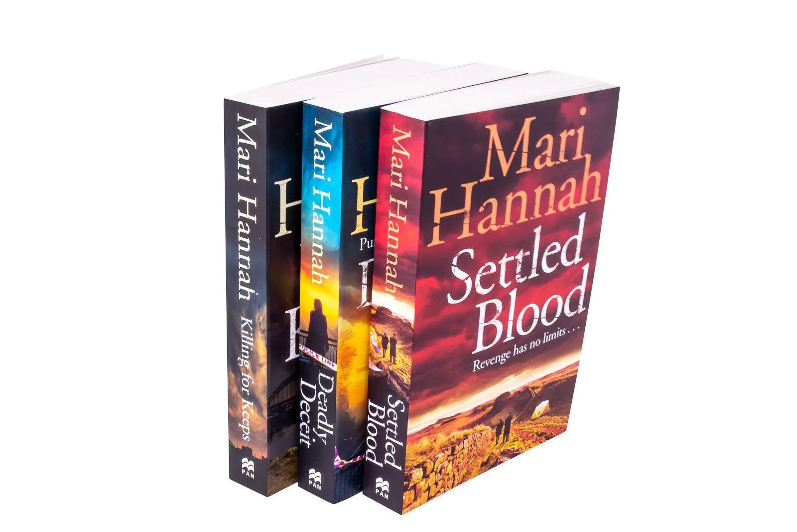 Kate Daniels 3 Books Collection Set by Mari Hannah - Ages 18  - Paperback