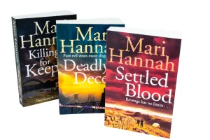 Kate Daniels 3 Books Collection Set by Mari Hannah - Ages 18  - Paperback