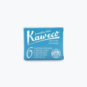 Kaweco - Fountain Pen Ink - Cartridges - Paradise Blue