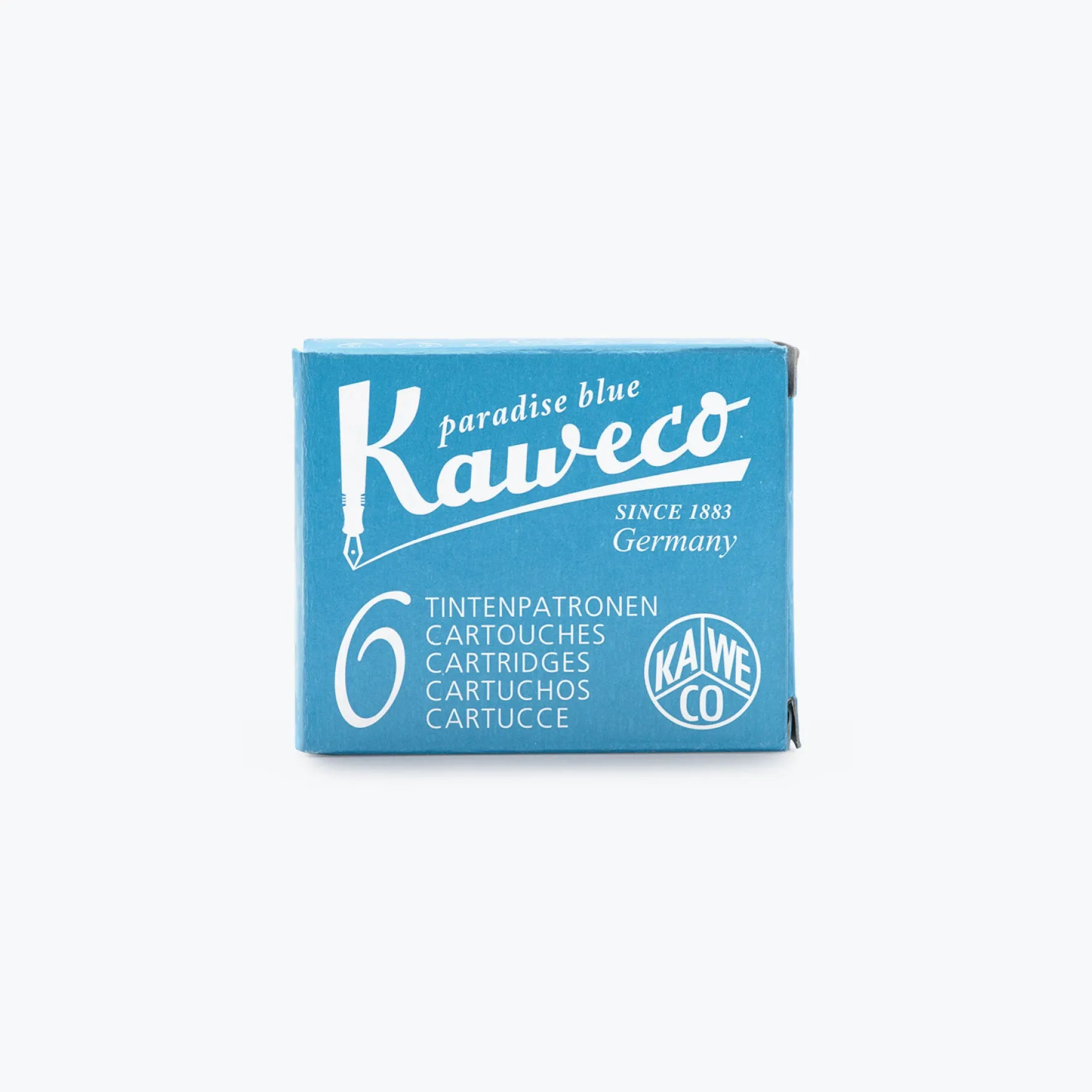 Kaweco - Fountain Pen Ink - Cartridges - Paradise Blue