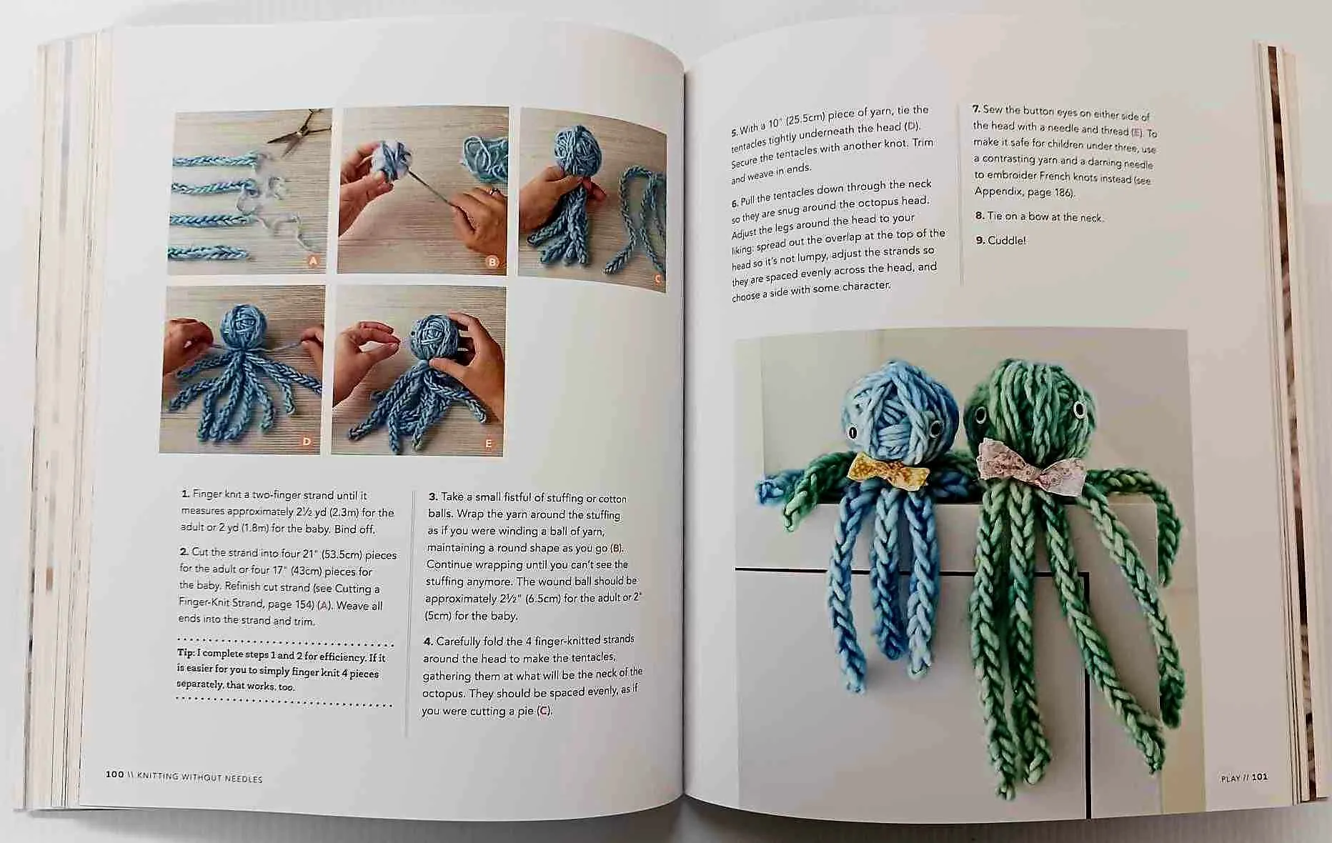KNITTING WITHOUT NEEDLES - Anne Weil
