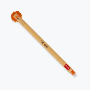 Legami - Gel Pen - Erasable - Lion (Orange Ink)