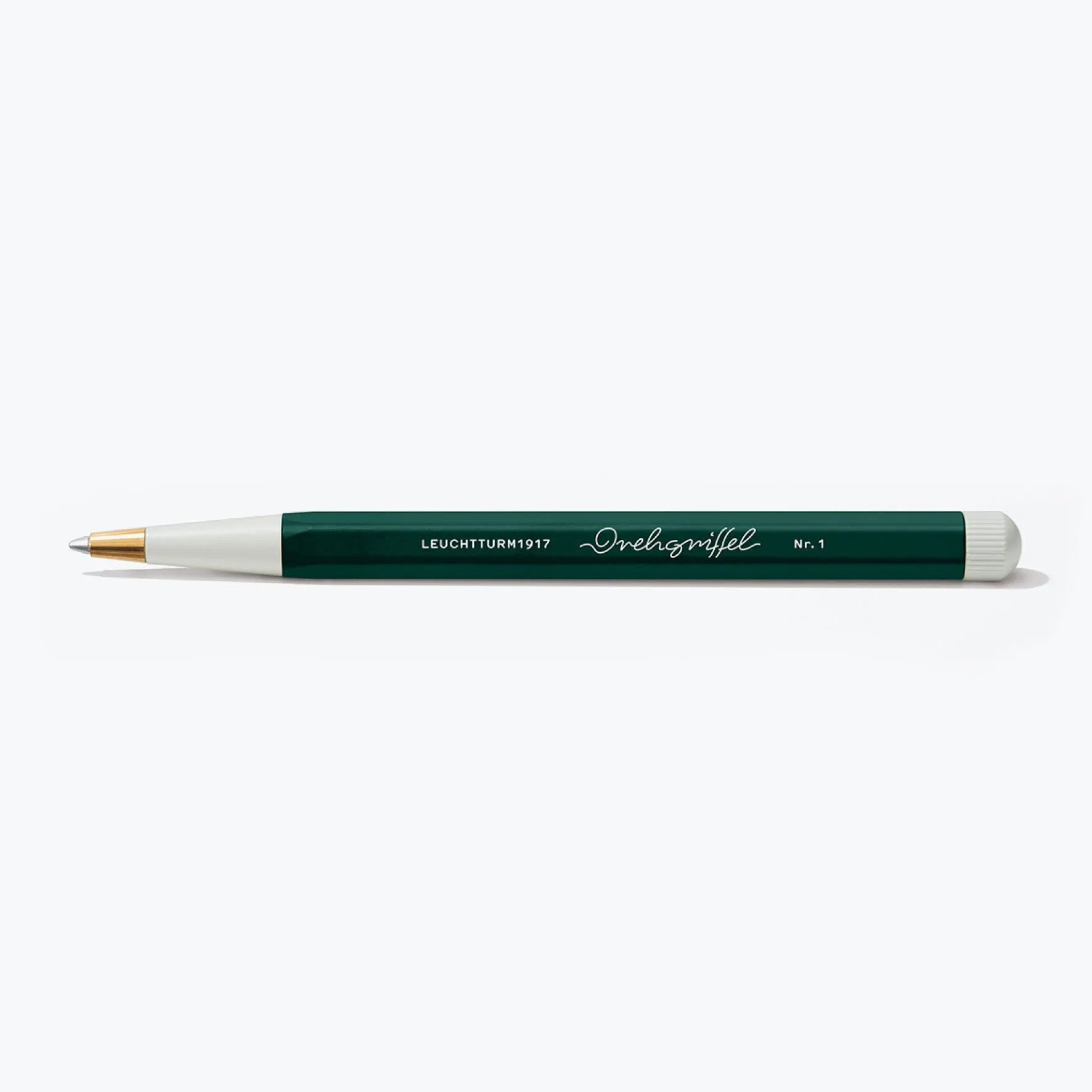 Leuchtturm1917 - Ballpoint Pen - Drehgriffel Nr. 1 - Natural - Forest Green