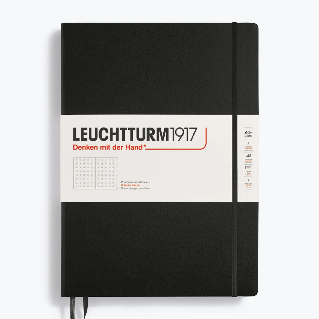 Leuchtturm1917 - Notebook - A4  - Black