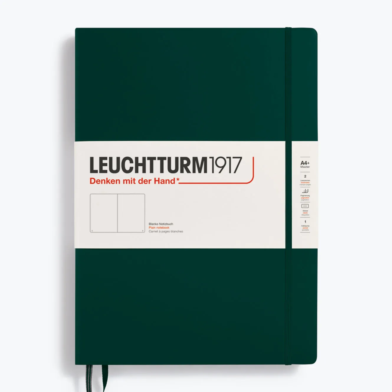 Leuchtturm1917 - Notebook - A4  - Forest Green