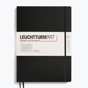 Leuchtturm1917 - Notebook - A4  - Slim - Black
