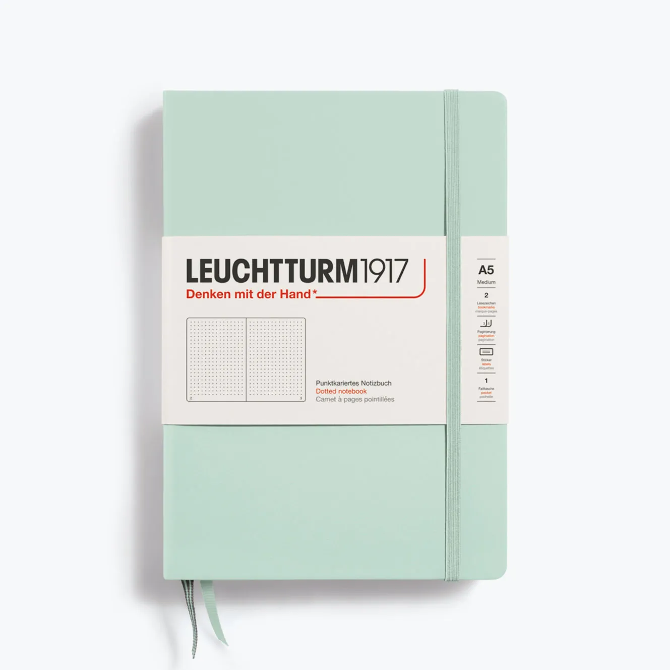 Leuchtturm1917 - Notebook - A5 - Mint Green