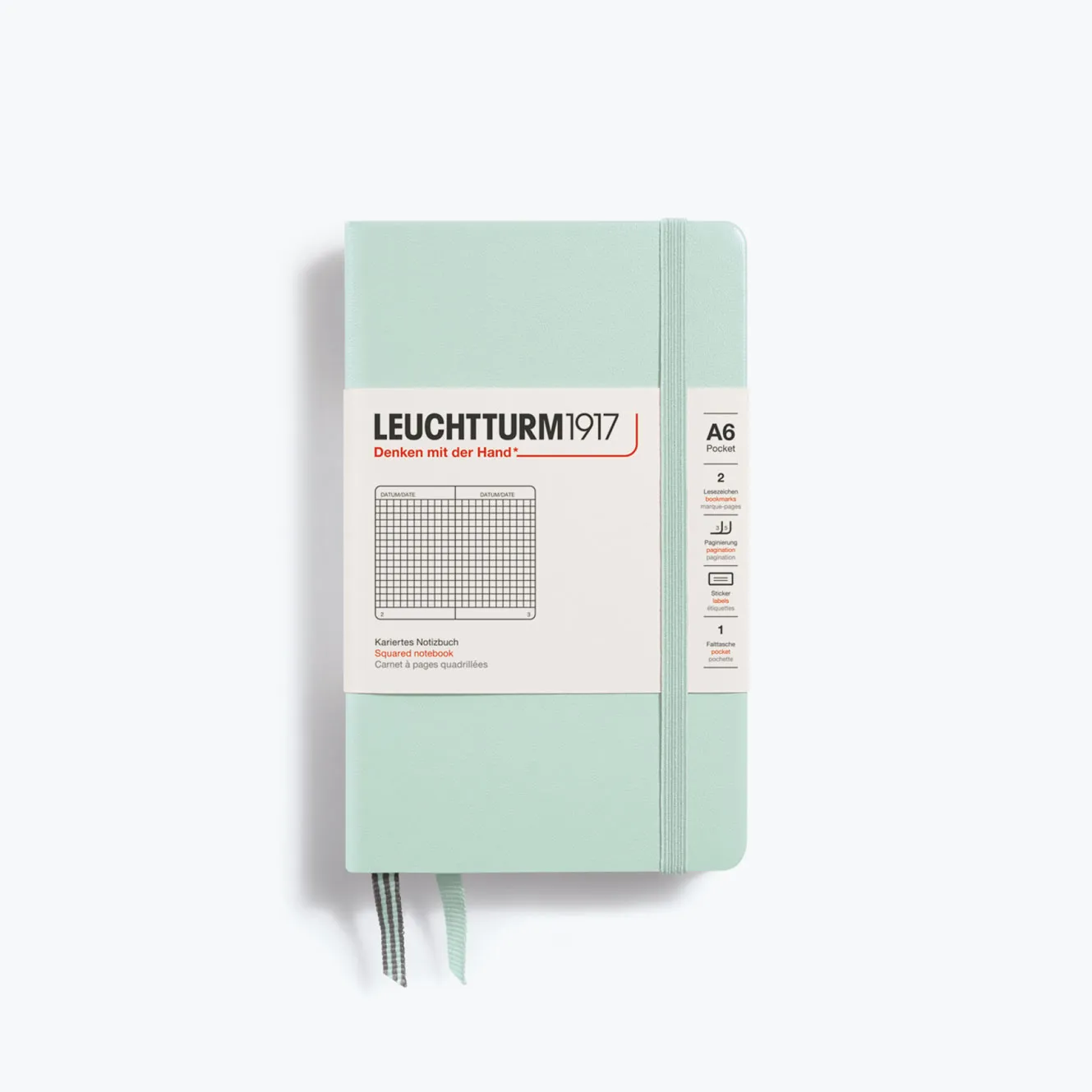 Leuchtturm1917 - Notebook - A6 - Mint Green