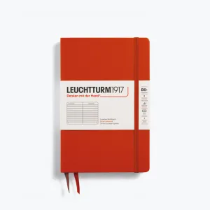 Leuchtturm1917 - Notebook - Hardcover - B6  - Fox Red