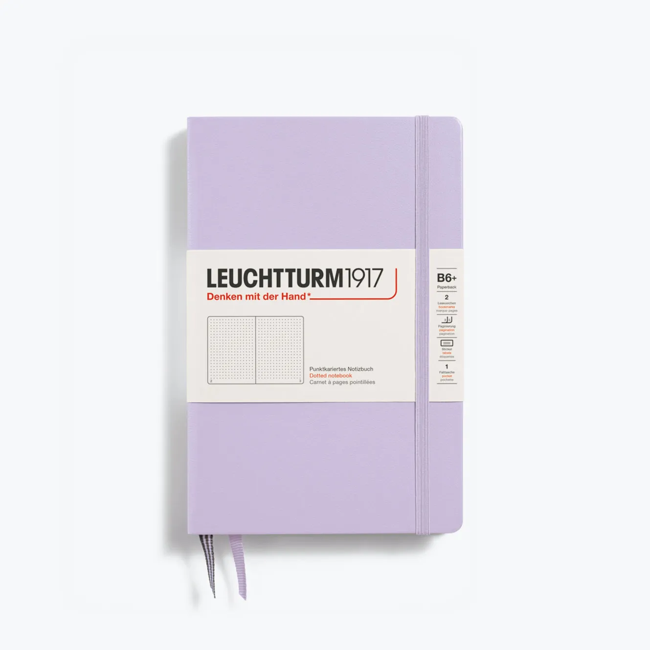 Leuchtturm1917 - Notebook - Hardcover - B6  - Lilac
