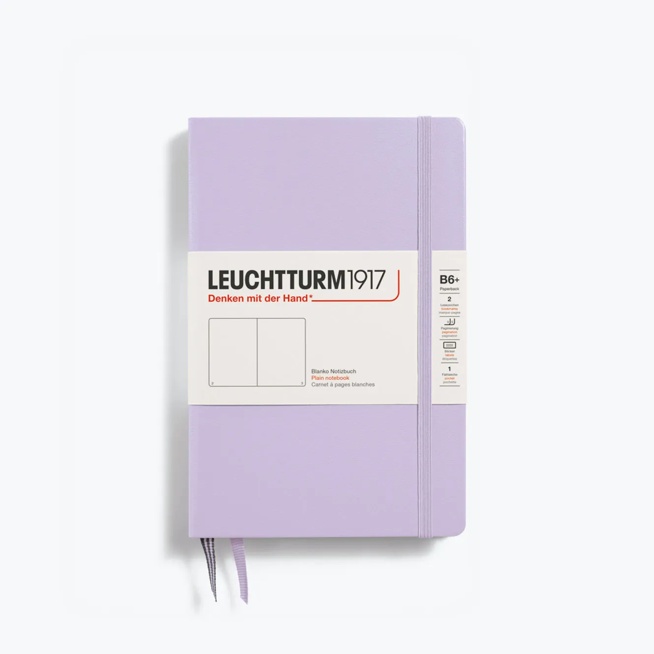 Leuchtturm1917 - Notebook - Hardcover - B6  - Lilac
