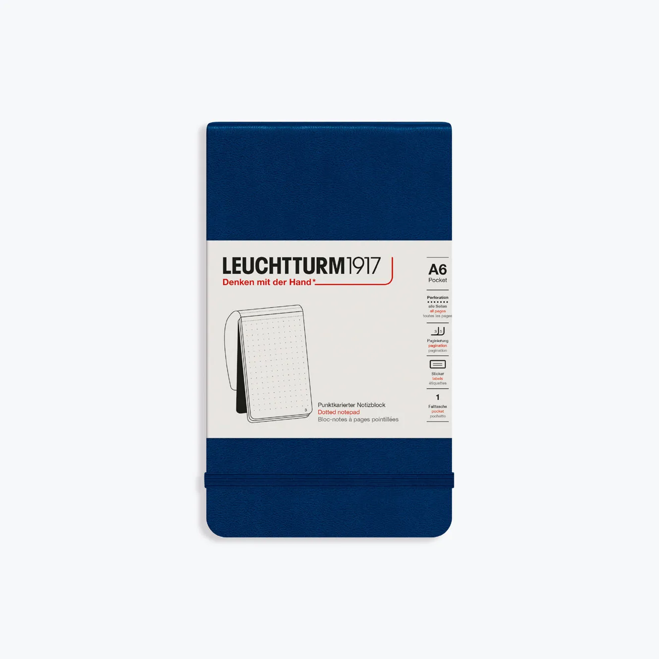 Leuchtturm1917 - Notebook - Reporter Notepad - Navy