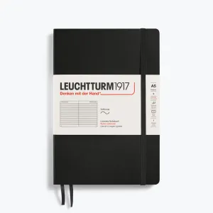 Leuchtturm1917 - Notebook - Softcover - A5 - Black