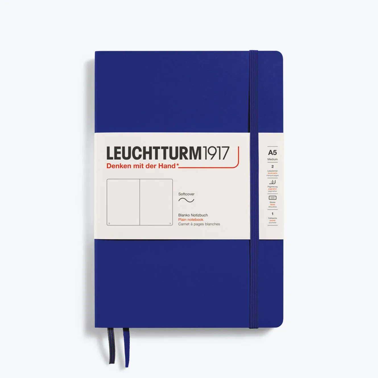 Leuchtturm1917 - Notebook - Softcover - A5 - Ink