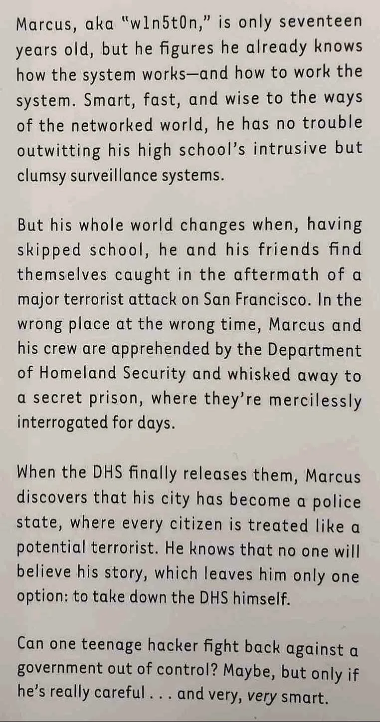 LITTLE BROTHER - Cory Doctorow