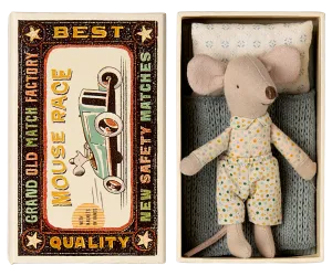 Little Brother Mouse in Matchbox