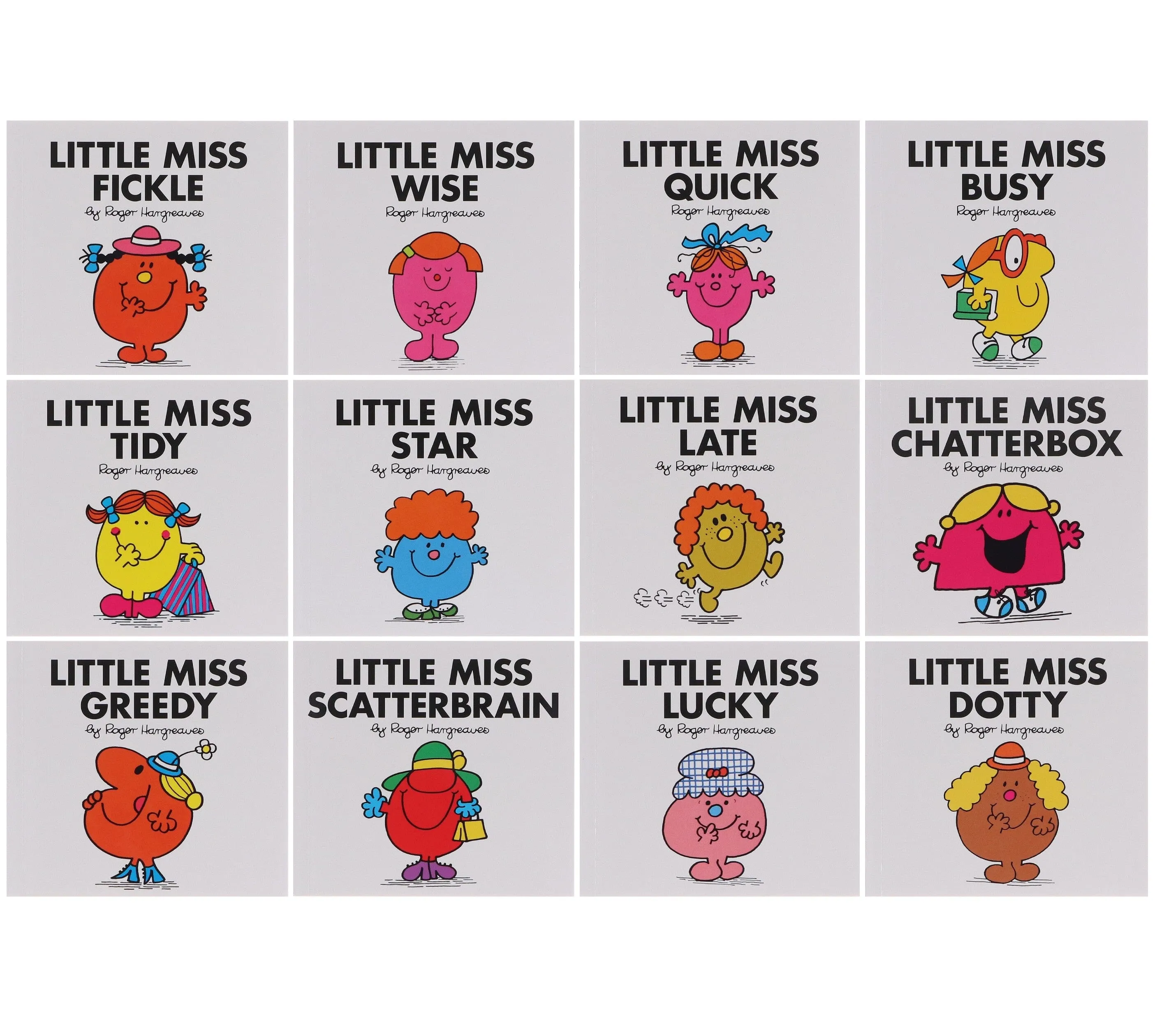 Little Miss 36 Books My Complete Collection Box Set By Roger Hargreaves - Ages 5-7 - Paperback
