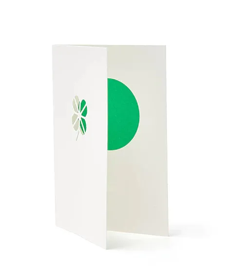 Lucky Clover Card