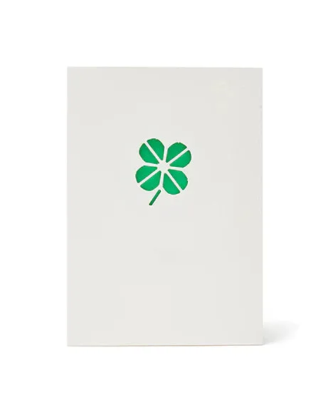 Lucky Clover Card
