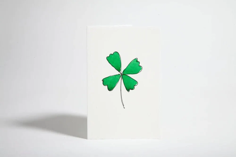 Lucky Clover Card