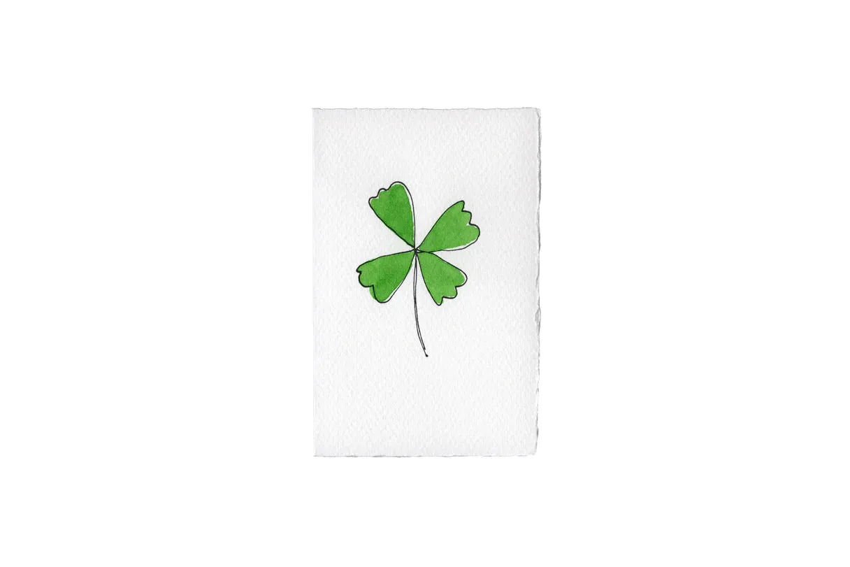 Lucky Clover Card