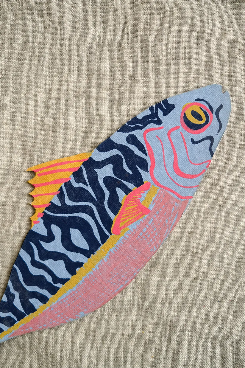 Mackerel Greeting Card