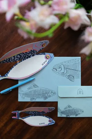 Mackerel Greeting Card