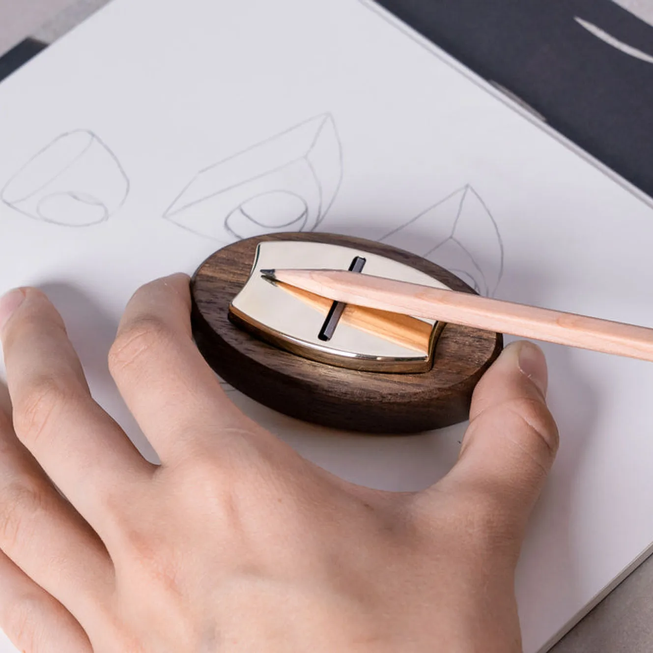 Makers Cabinet - Pencil Plane - Hvel - Walnut Base