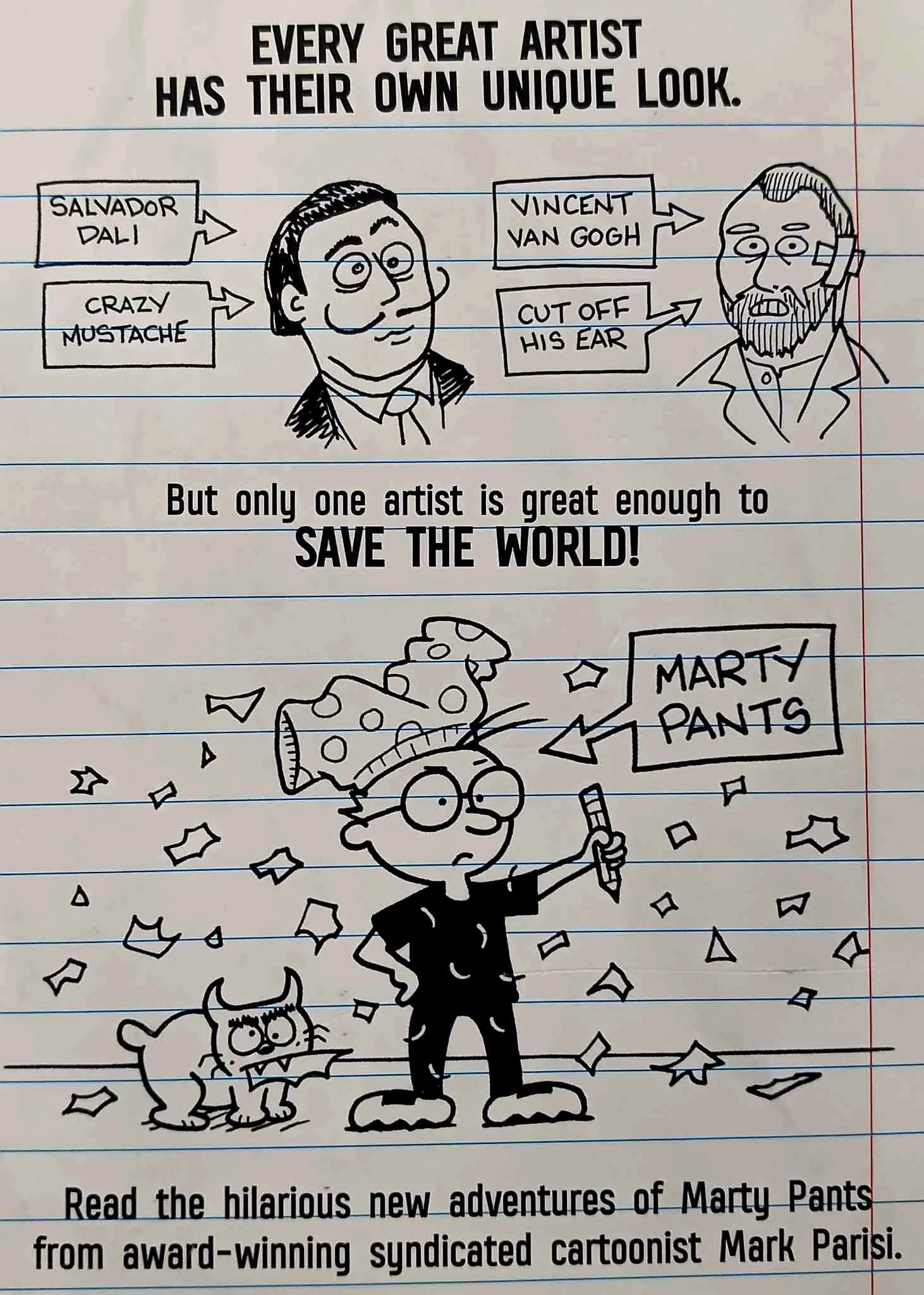 MARTY PANTS - Mark Parisi