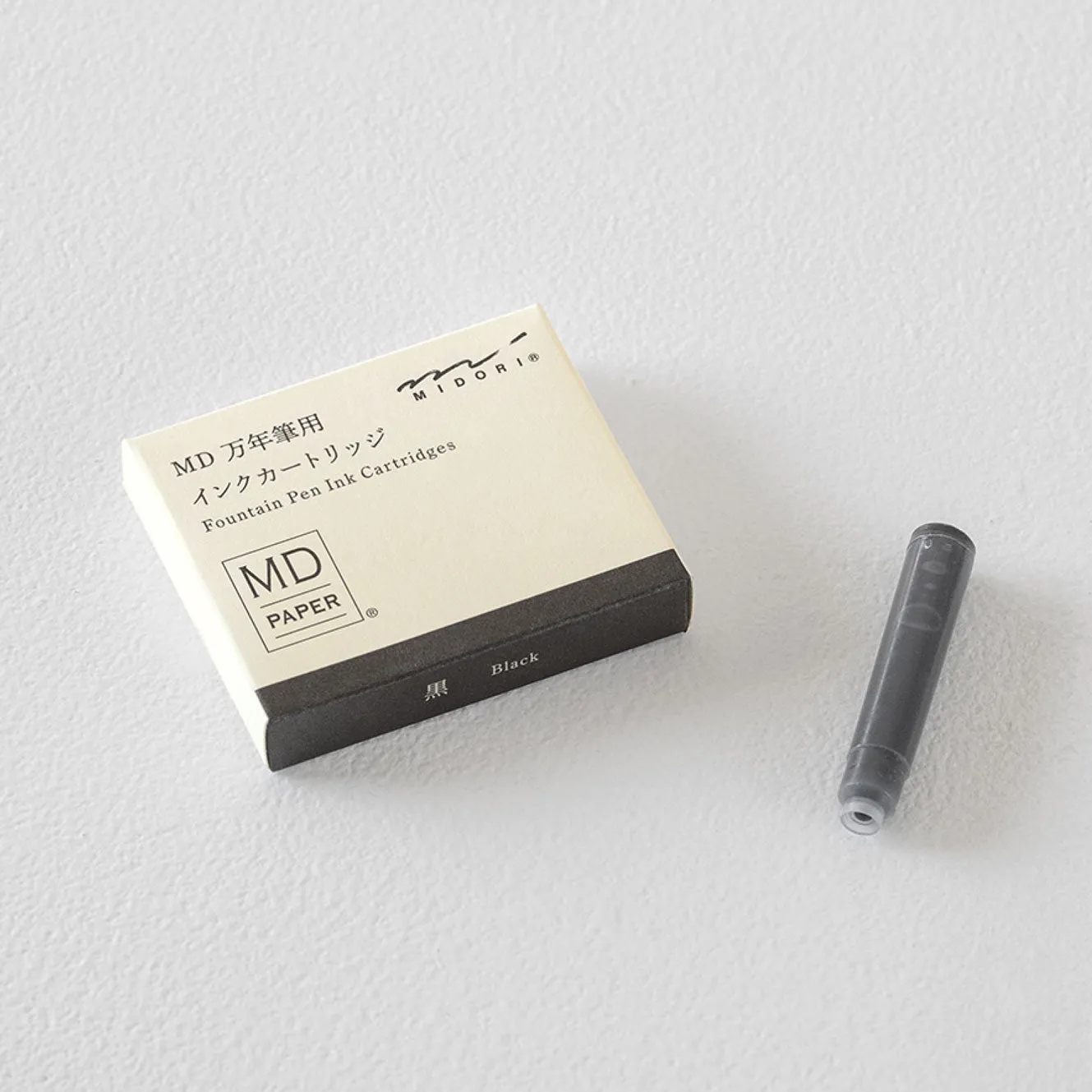 Midori - Fountain Pen Ink - Cartridges - Black