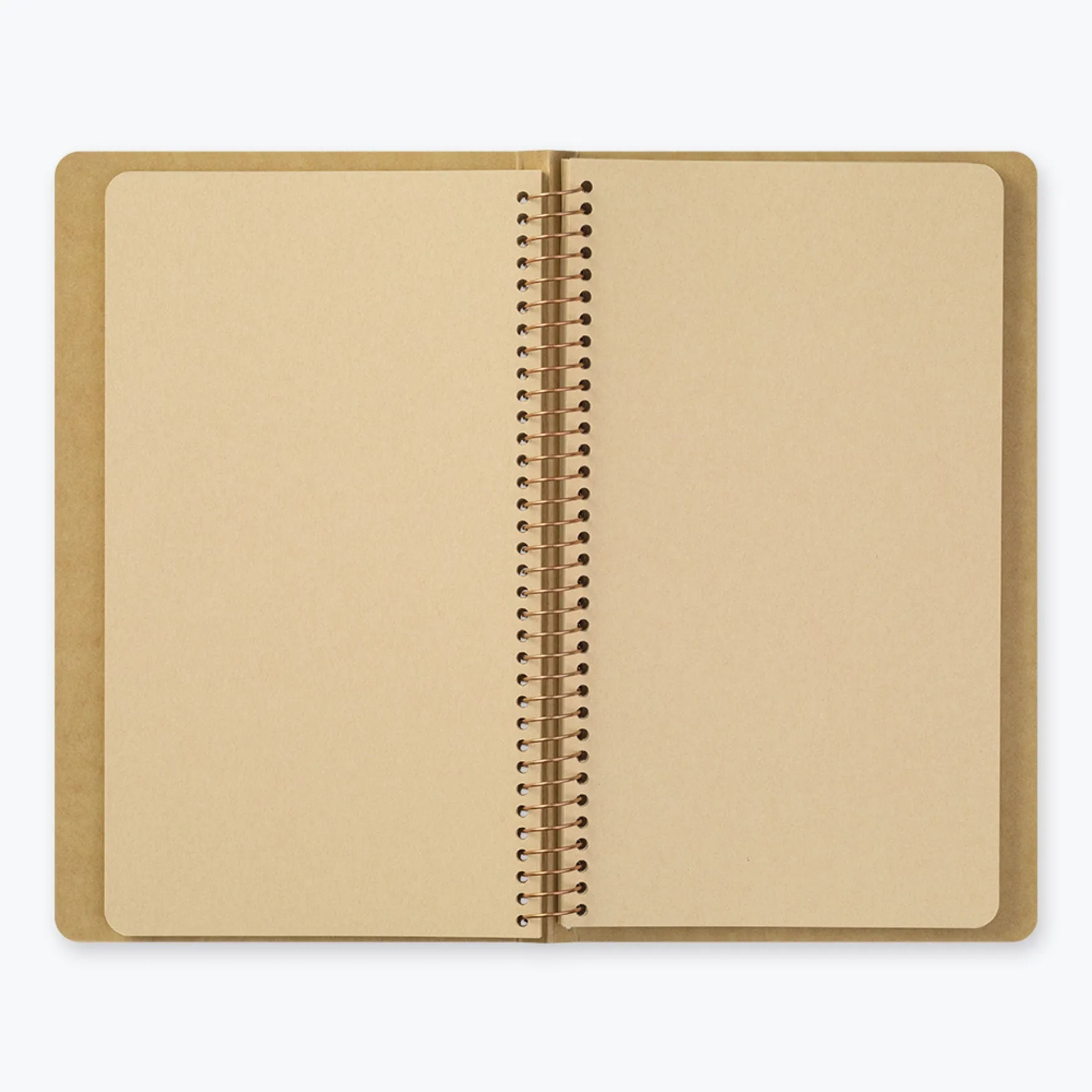 Midori - Notebook - Spiral Ring - A5 Slim - DW Kraft Paper