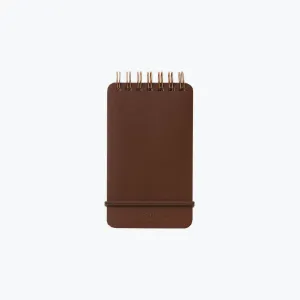 Midori - Notebook - Wire-O - A6 - Brown