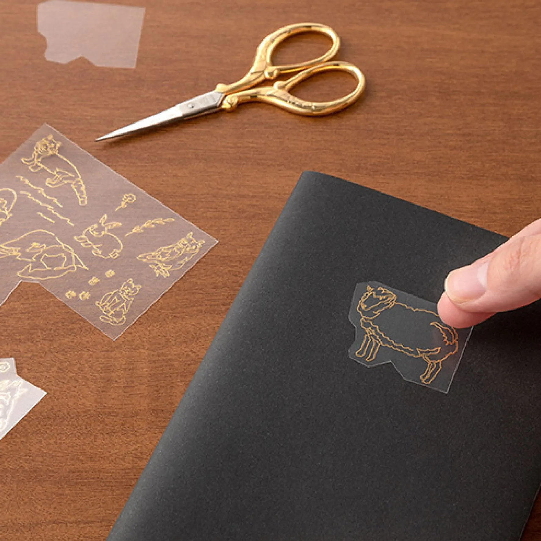 Midori - Planner Sticker - Foil Transfer - Animals