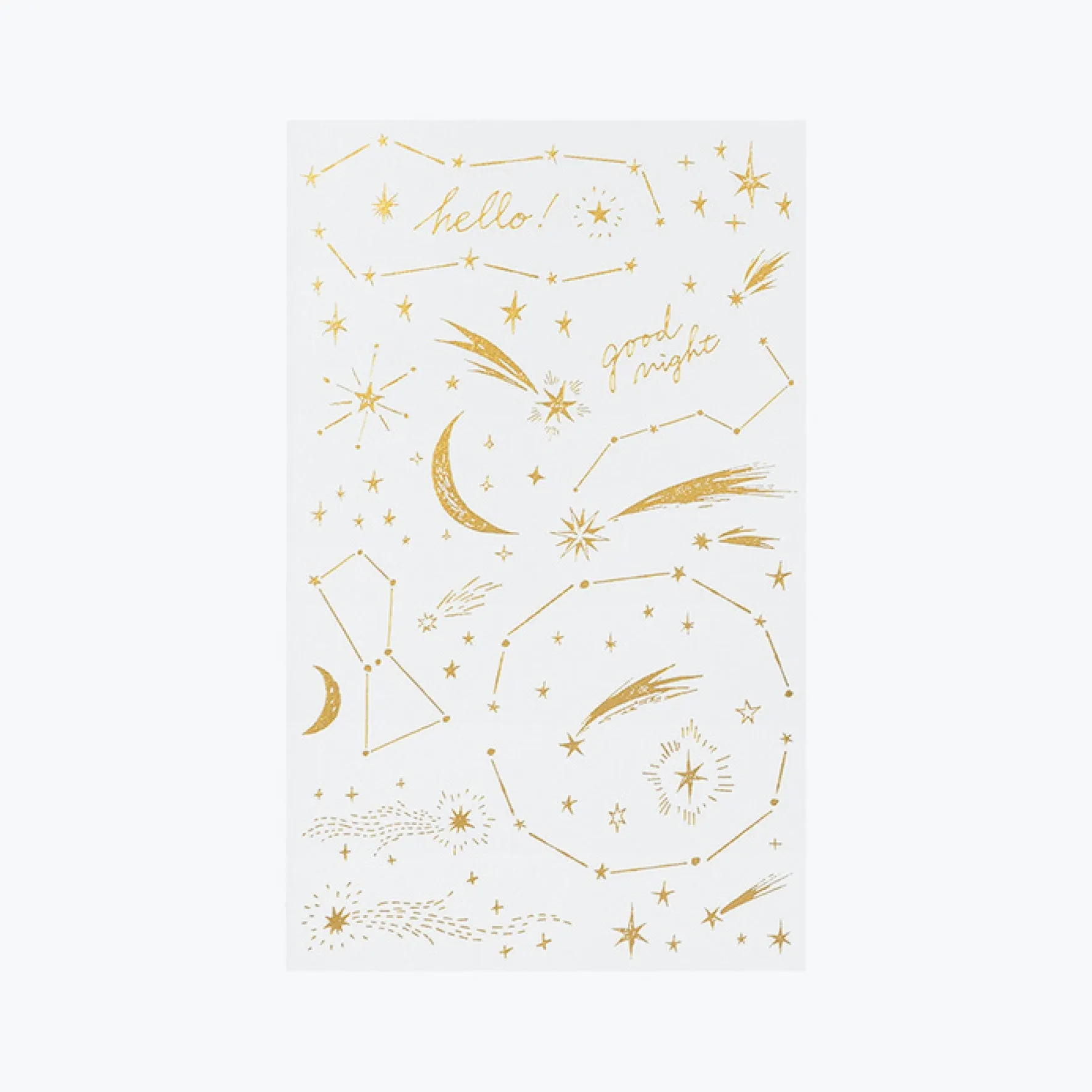 Midori - Planner Sticker - Foil Transfer - Galaxy