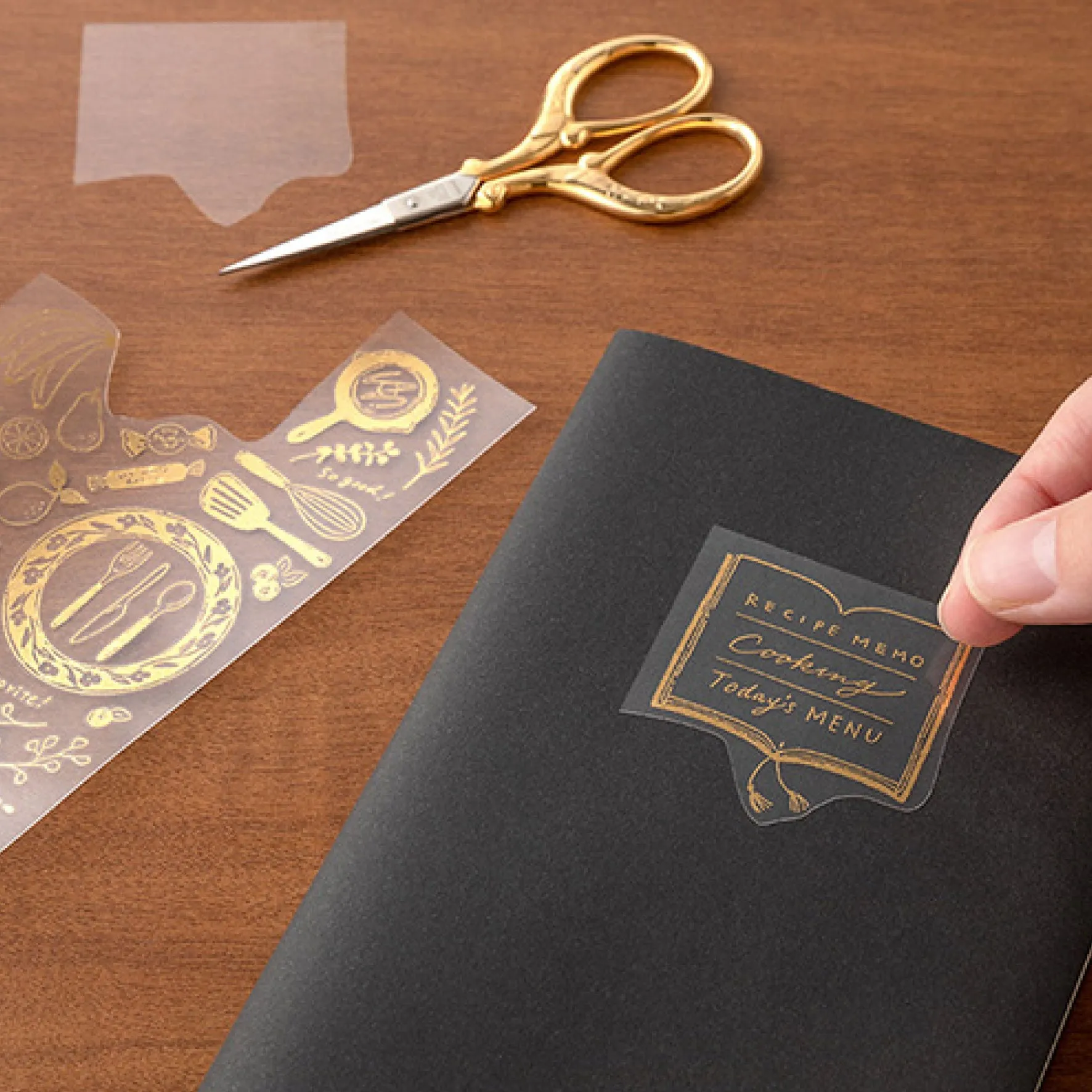 Midori - Planner Sticker - Foil Transfer - Kitchen