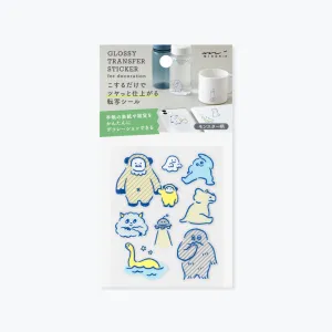 Midori - Planner Sticker - Glossy Transfer - Monster