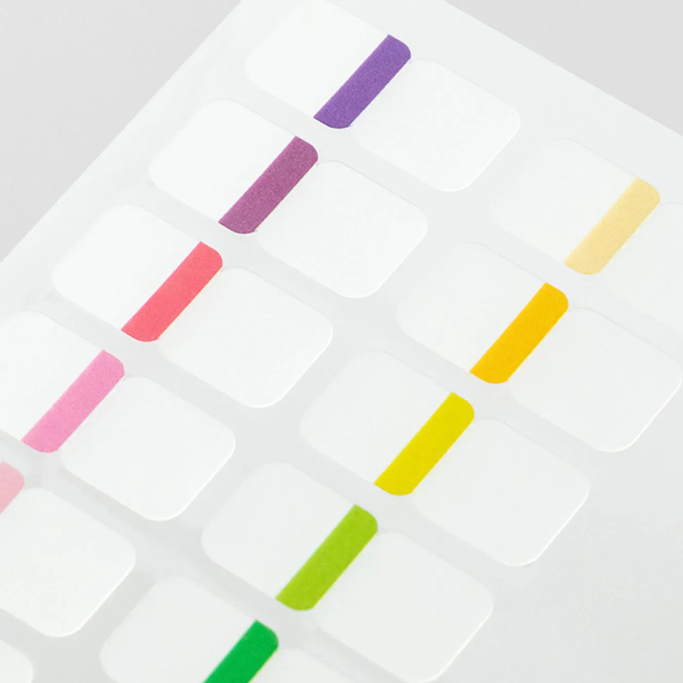 Midori - Planner Sticker - Index Labels - Colours