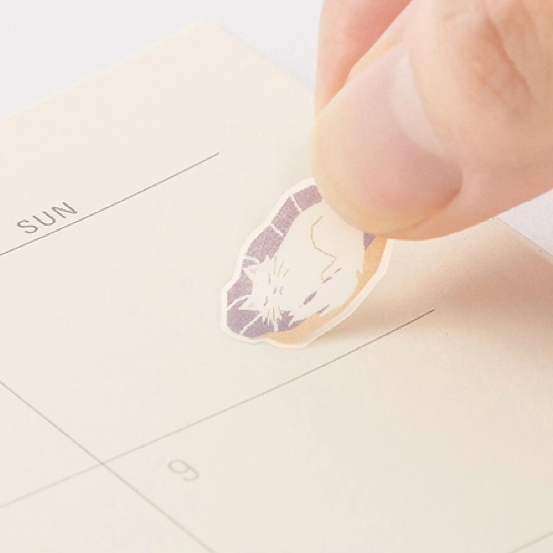 Midori - Planner Sticker - Seal Collection - Lavender