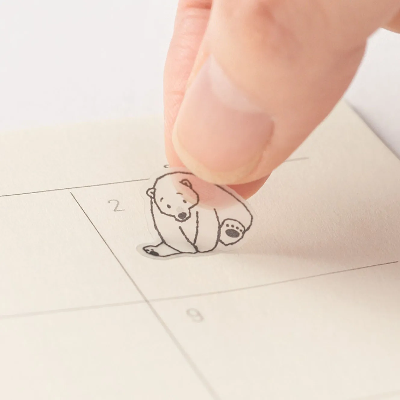 Midori - Planner Sticker - Seal Collection - Sea Animals Sketch